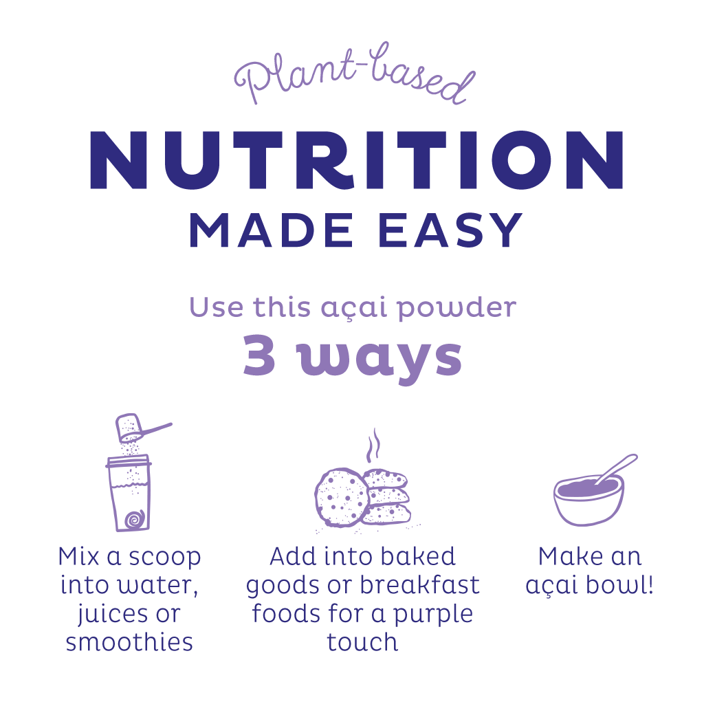 Organic Açaí Powder, 120 Servings - Image 4