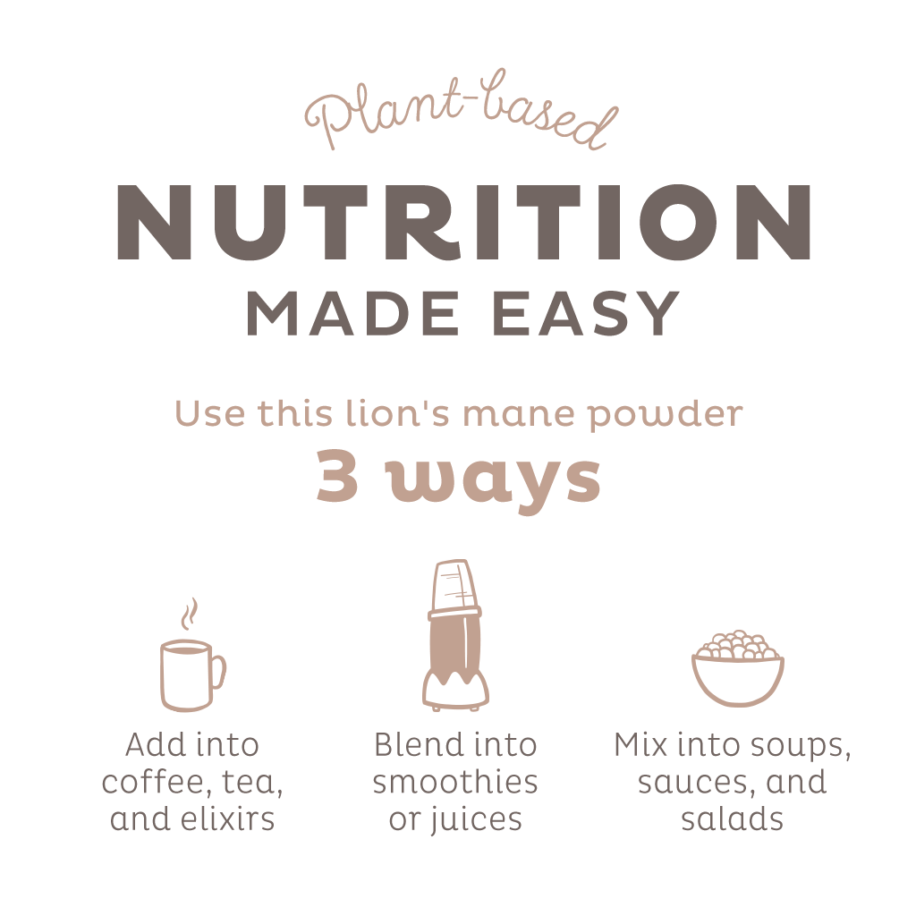 Organic Lion's Mane Powder, 104 Servings - Image 4