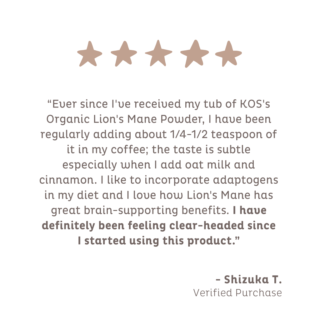 Organic Lion's Mane Powder, 104 Servings - Image 5