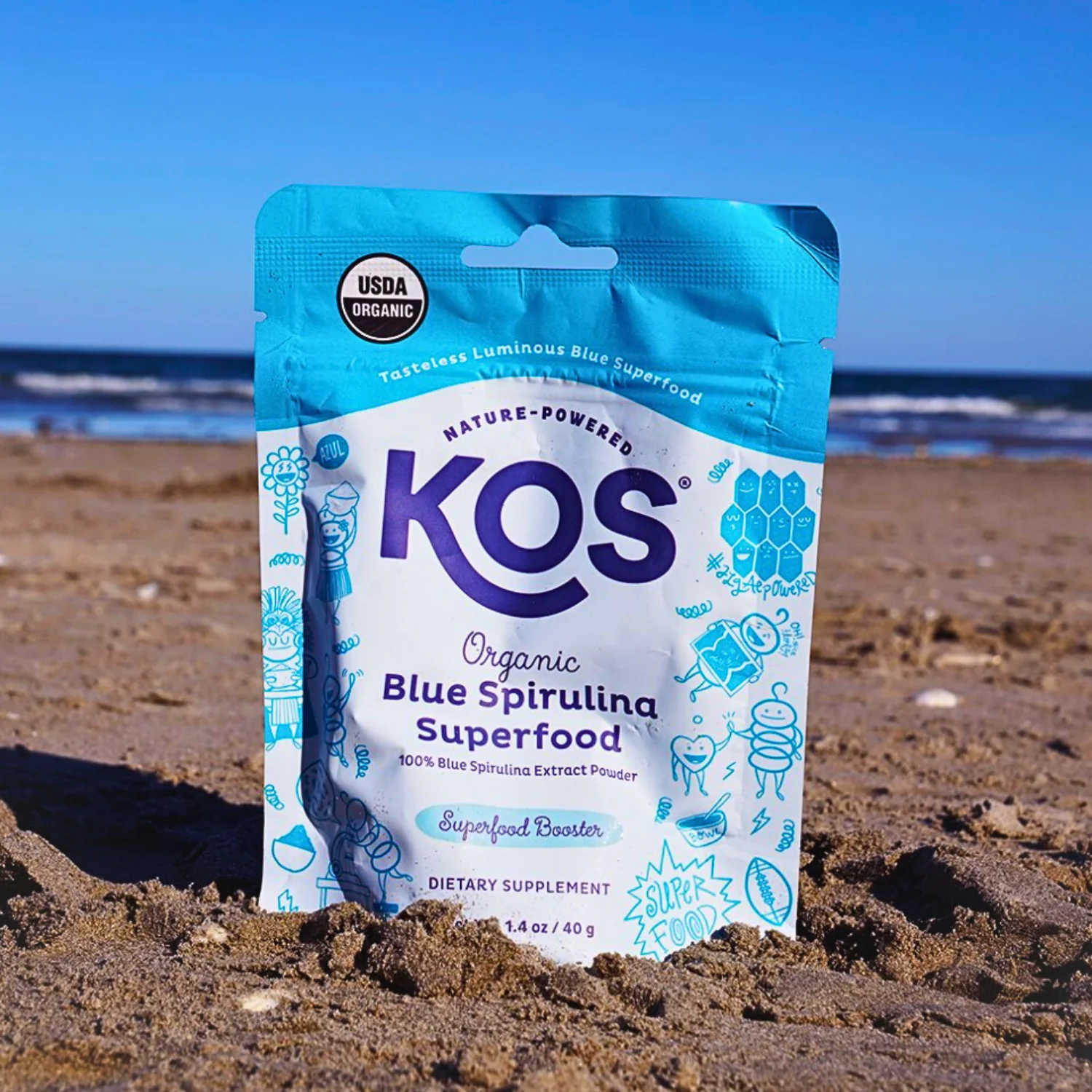 Organic Blue Spirulina Superfood 40 Servings - Image 3