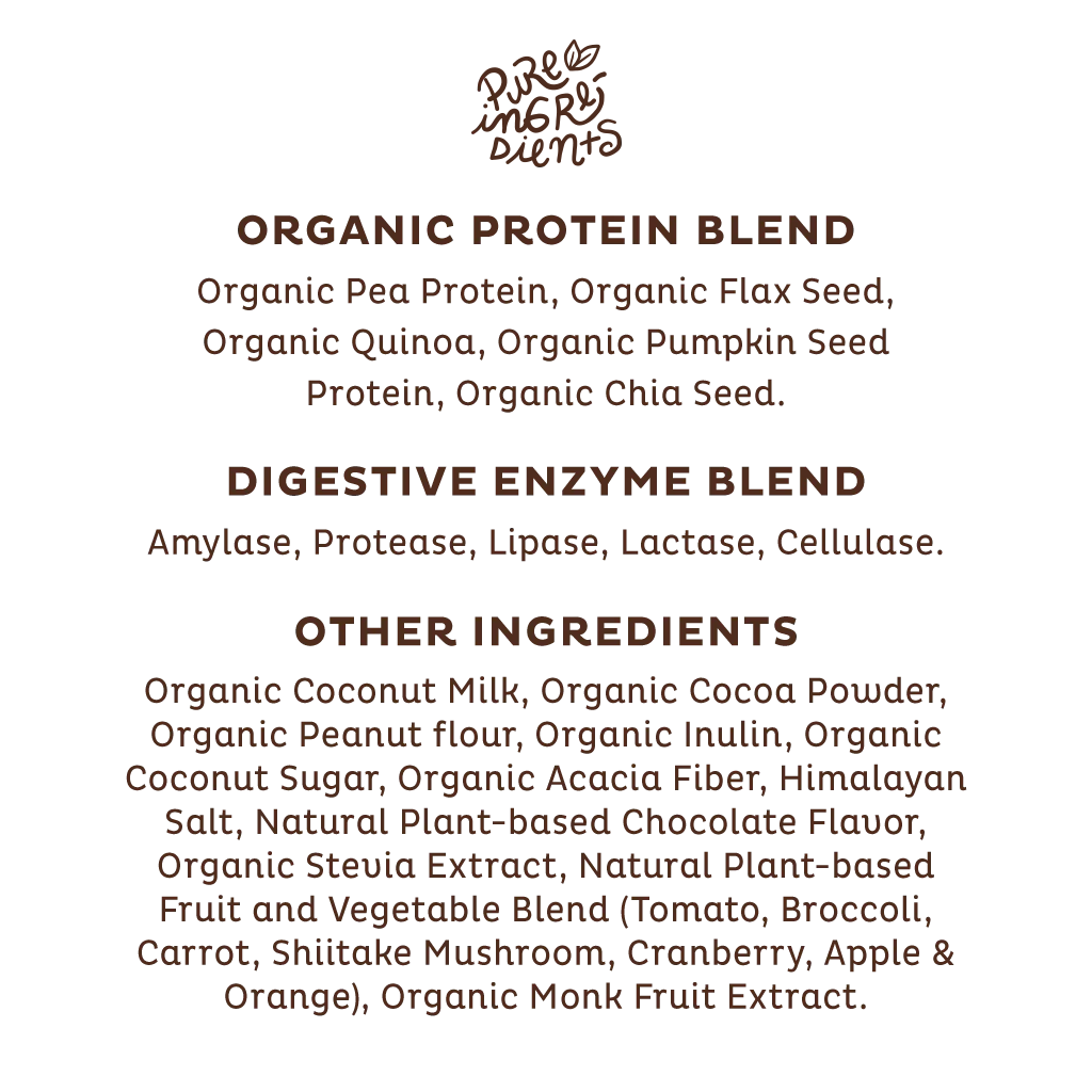 Organic Plant Protein, Chocolate Peanut Butter, Single Serving - Image 5