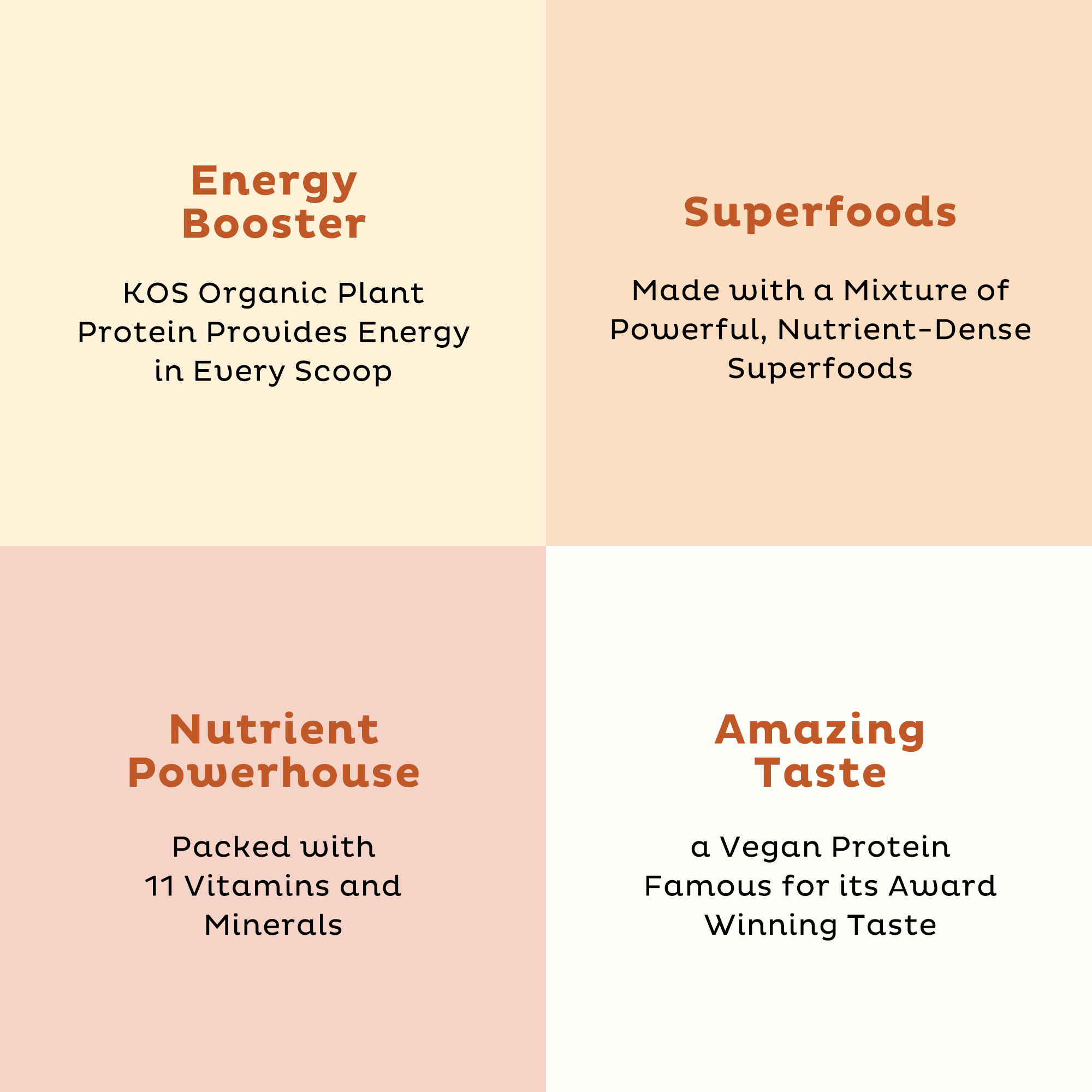 Organic Plant Protein, Salted Caramel Coffee, 28 Servings - Image 3