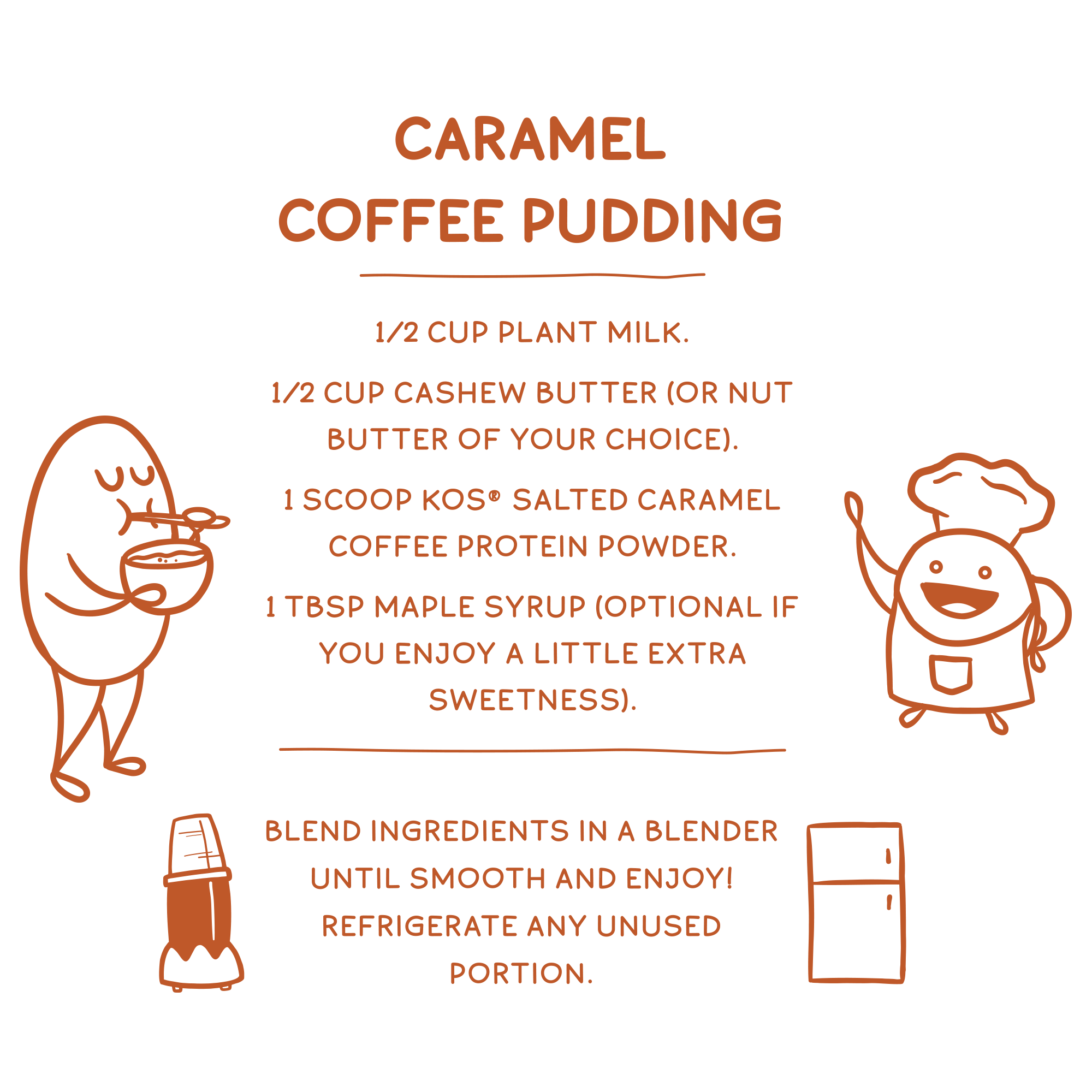 Organic Plant Protein, Salted Caramel Coffee, 28 Servings - Image 4