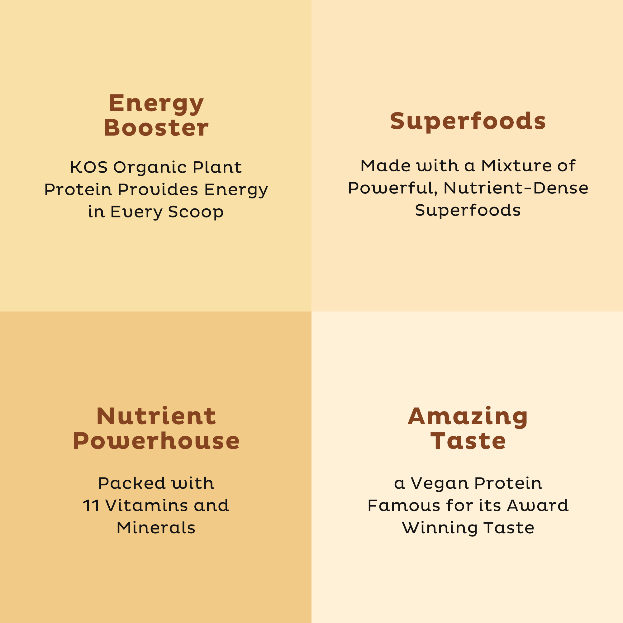 Organic Plant Protein, Vanilla, 28 Servings - Image 6