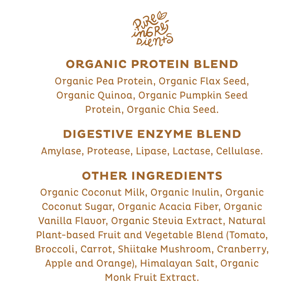 Organic Plant Protein, Strawberries & Cream, Single Serving - Image 5